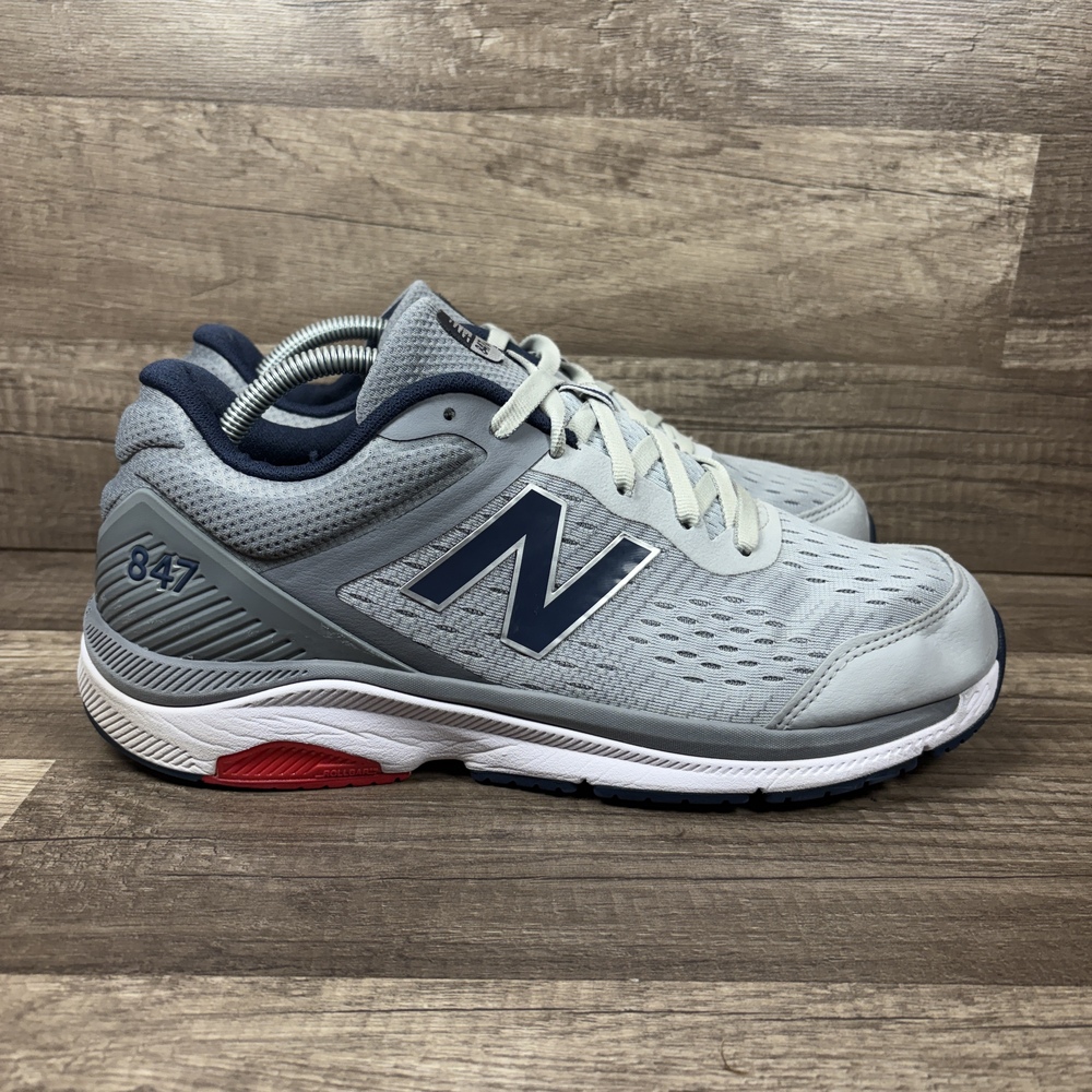 New Balance 847 v4 Gray Blue Mens US Size 10.5 EUR 44.5 MW847LG4 Sneakers